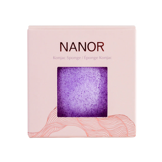 Konjac Cleansing Facial Sponge - Lavender