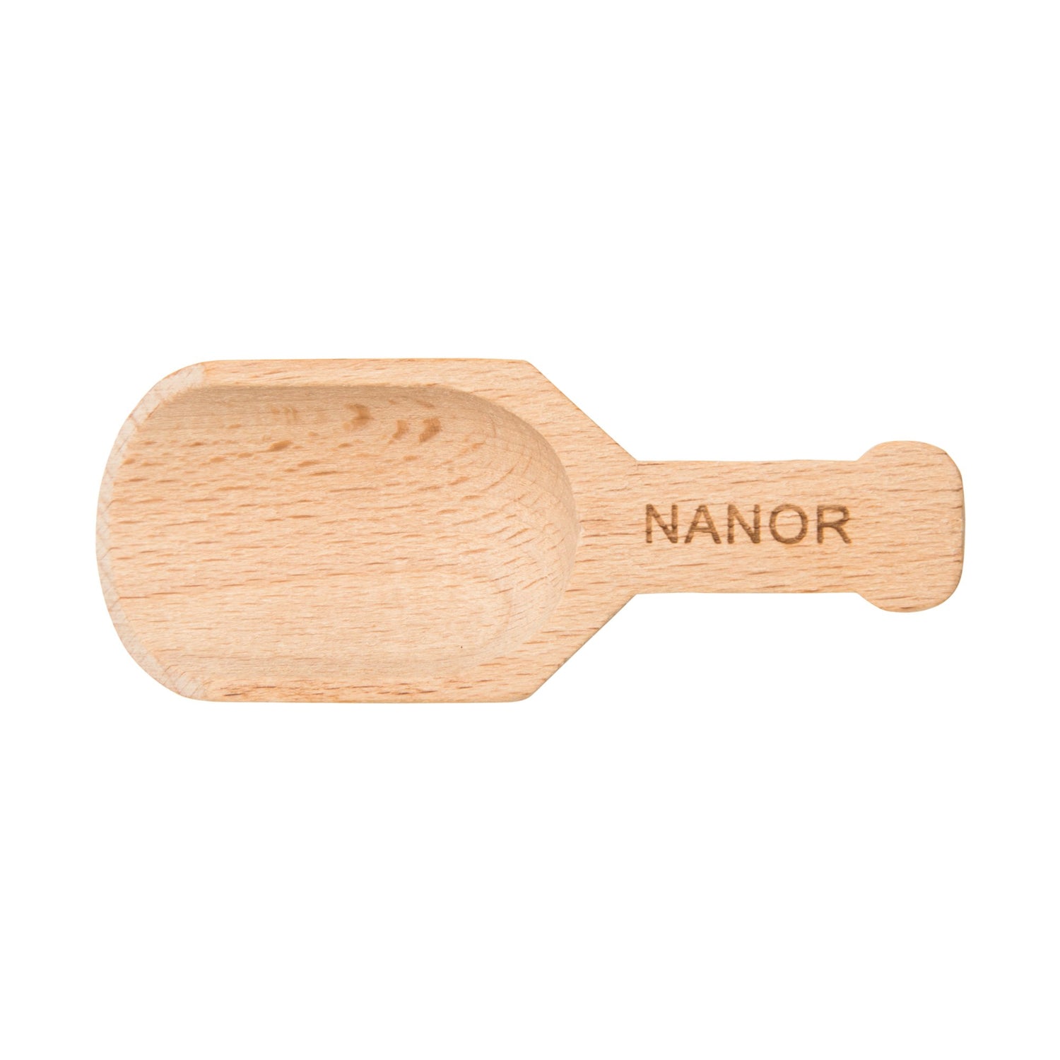 Wooden Scoop Skin Care Nanor 